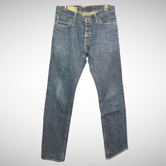 Abercrombie & Fitch Other - Abercombie And Fitch Jeans Mens 30 X 32 Button Fly Denim Pants Remson Low rise